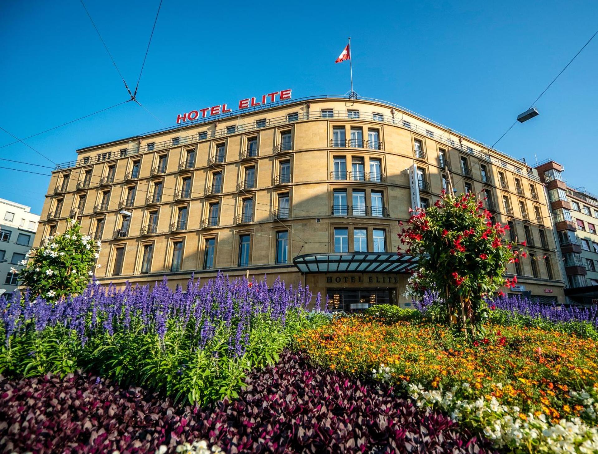 Art Déco Hotel Elite Biel Exterior foto